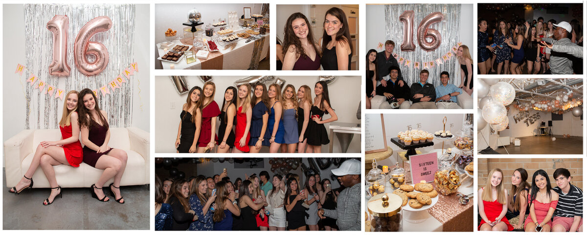 sweet 16 event photography