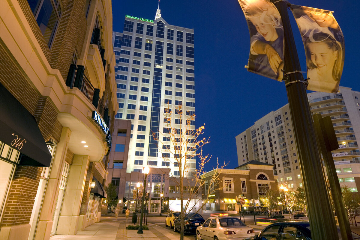 Armada Hoffler Tower in Town Center Virginia Beach