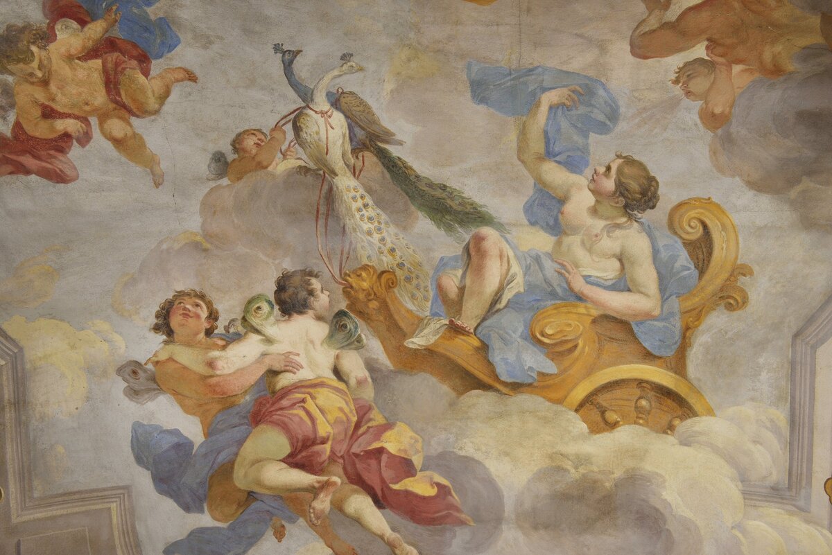 Waterstone - Wtb Hotels - Hotel Garibaldi Blu -Florence - Luxury Boutique Hotel - JS soffitto affresco