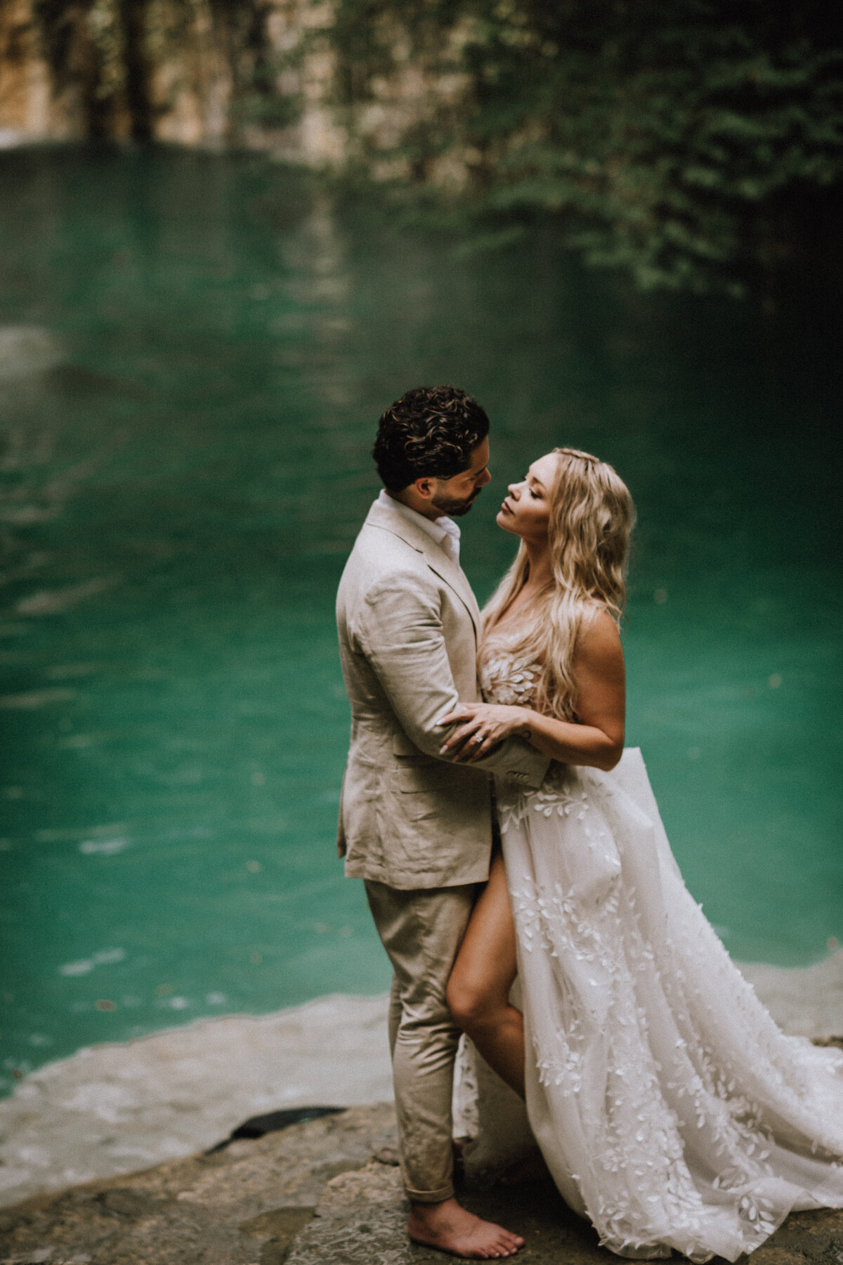 Mayan Wedding Ceremony at a Cenote in Tulum
