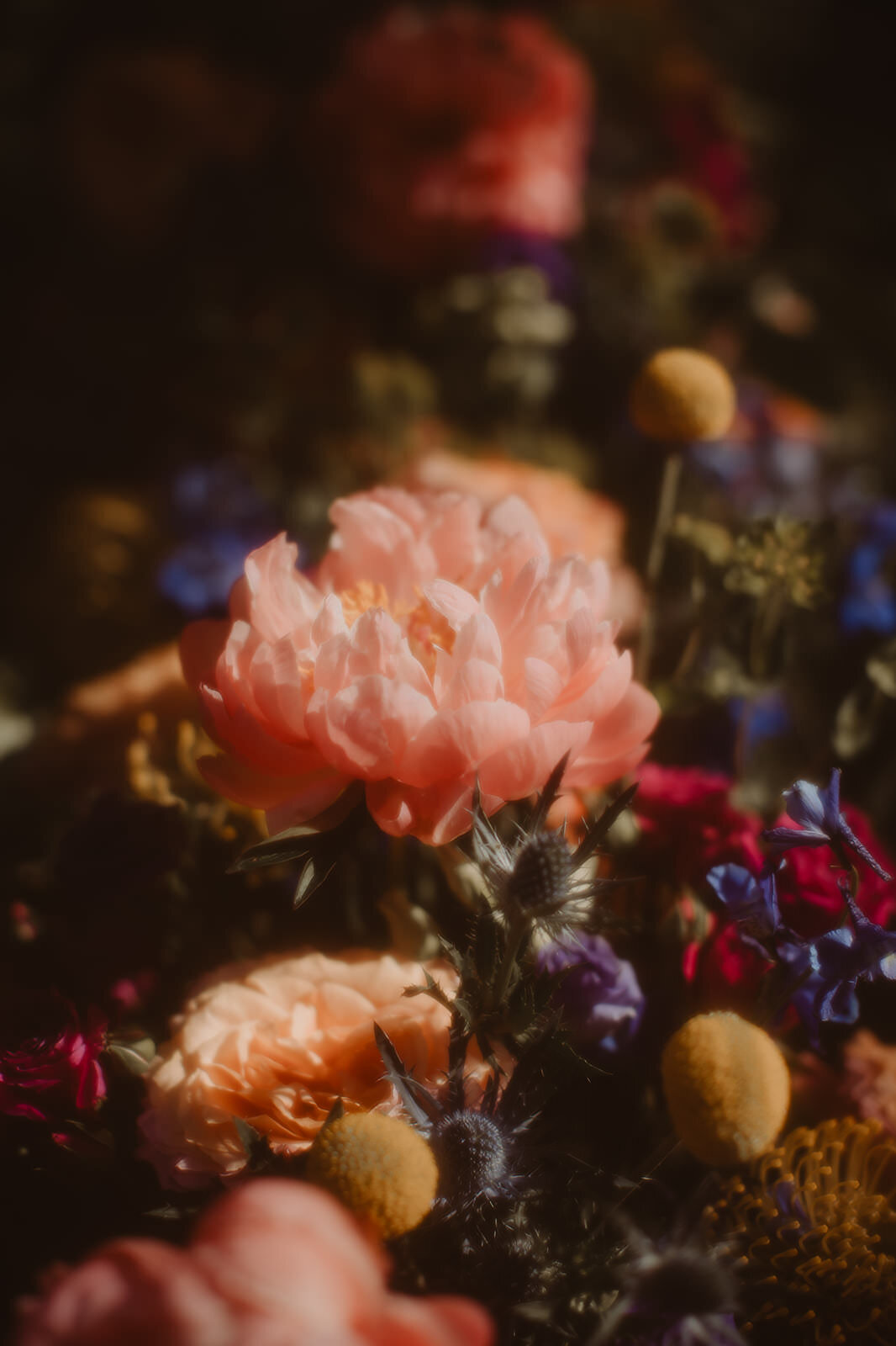 A colorful flower bouquet 