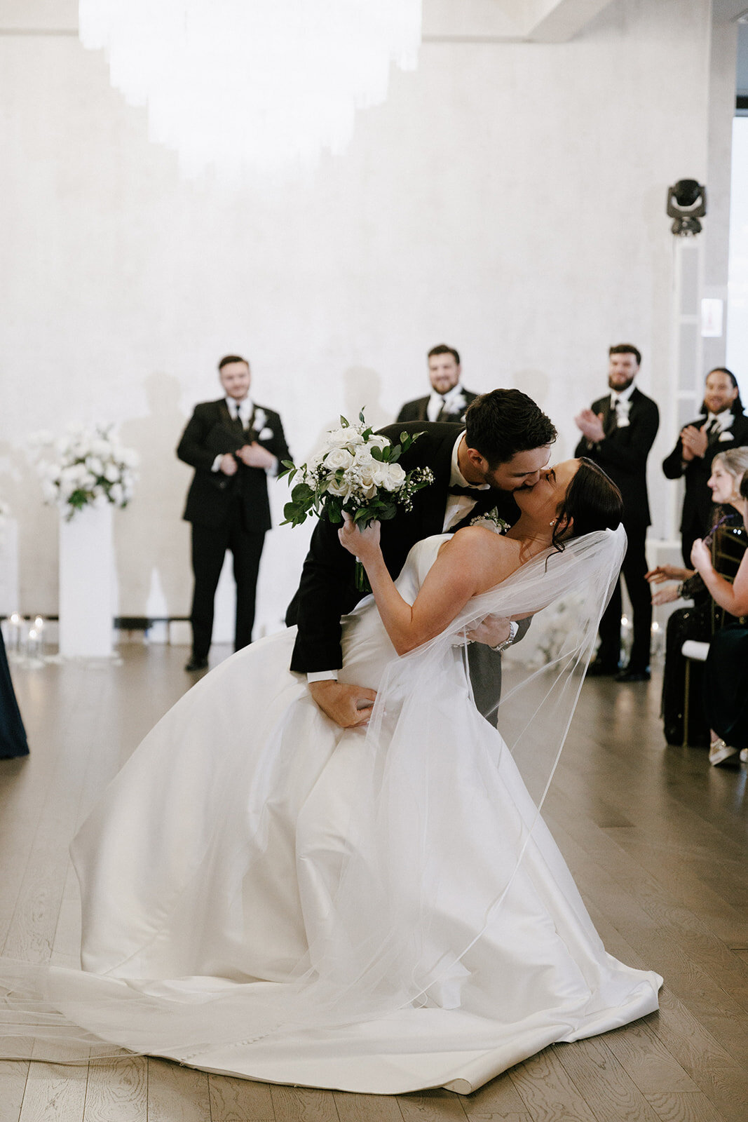 Sky on Nine Wedding Ceremony in Rosemont Illinois