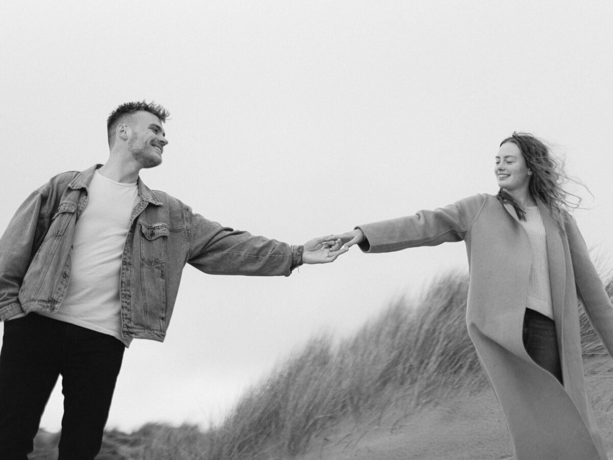 Kayla Stoate Photography Couple Beach Smiling Editorial Fashion Love Story East Sussex _92A0322-Edit-2