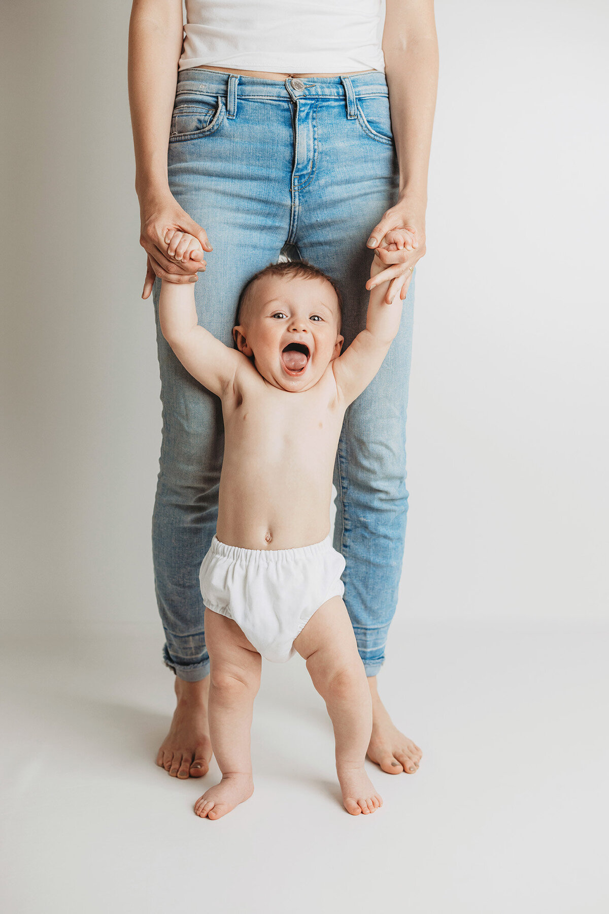 Baby with Mommy