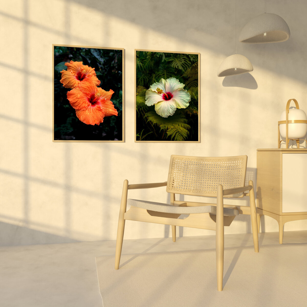 ©FredWGillaspy-HI-Orange+White-Hibiscus-Combo-MU-001