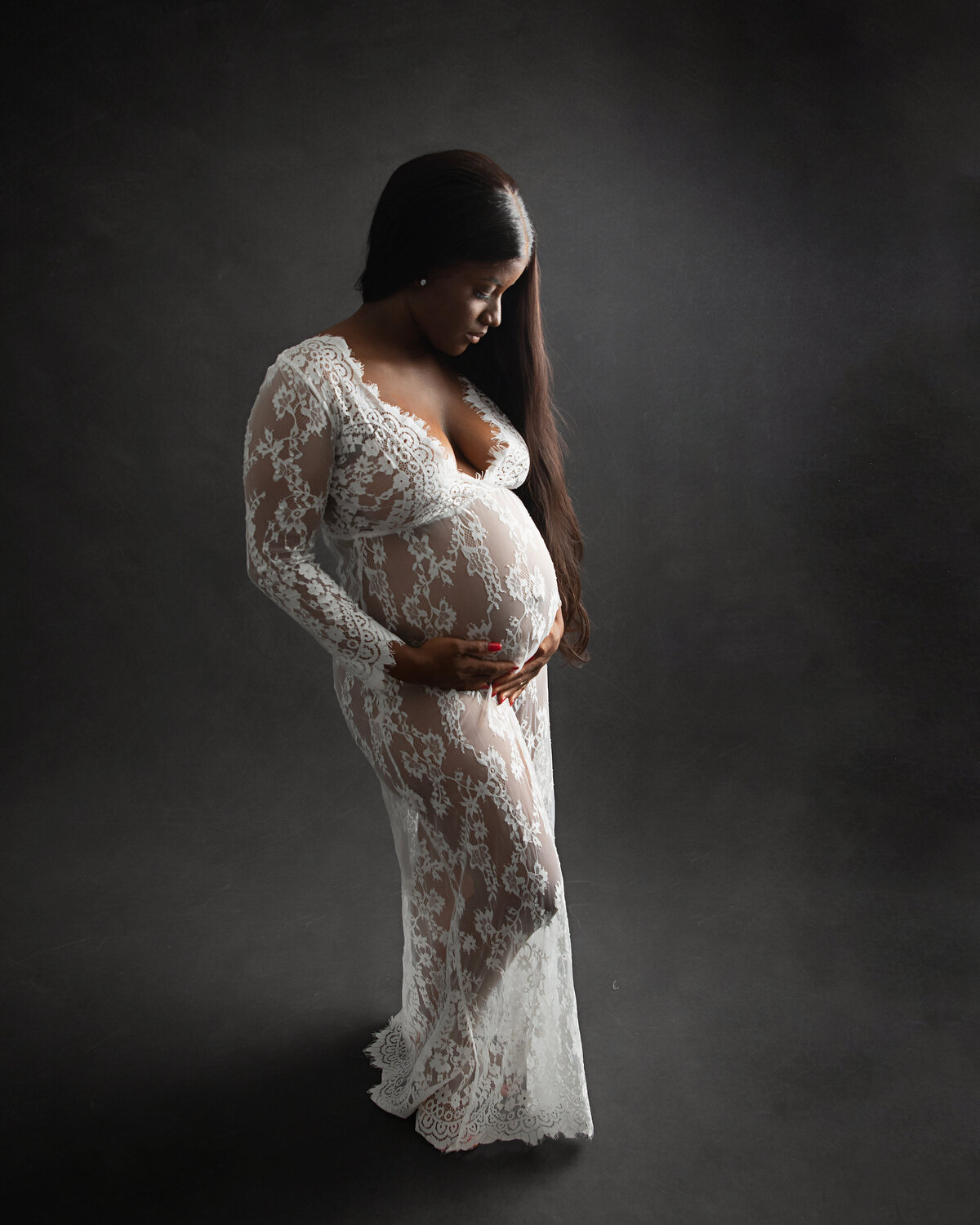 lace_pregnancy_gown_nj