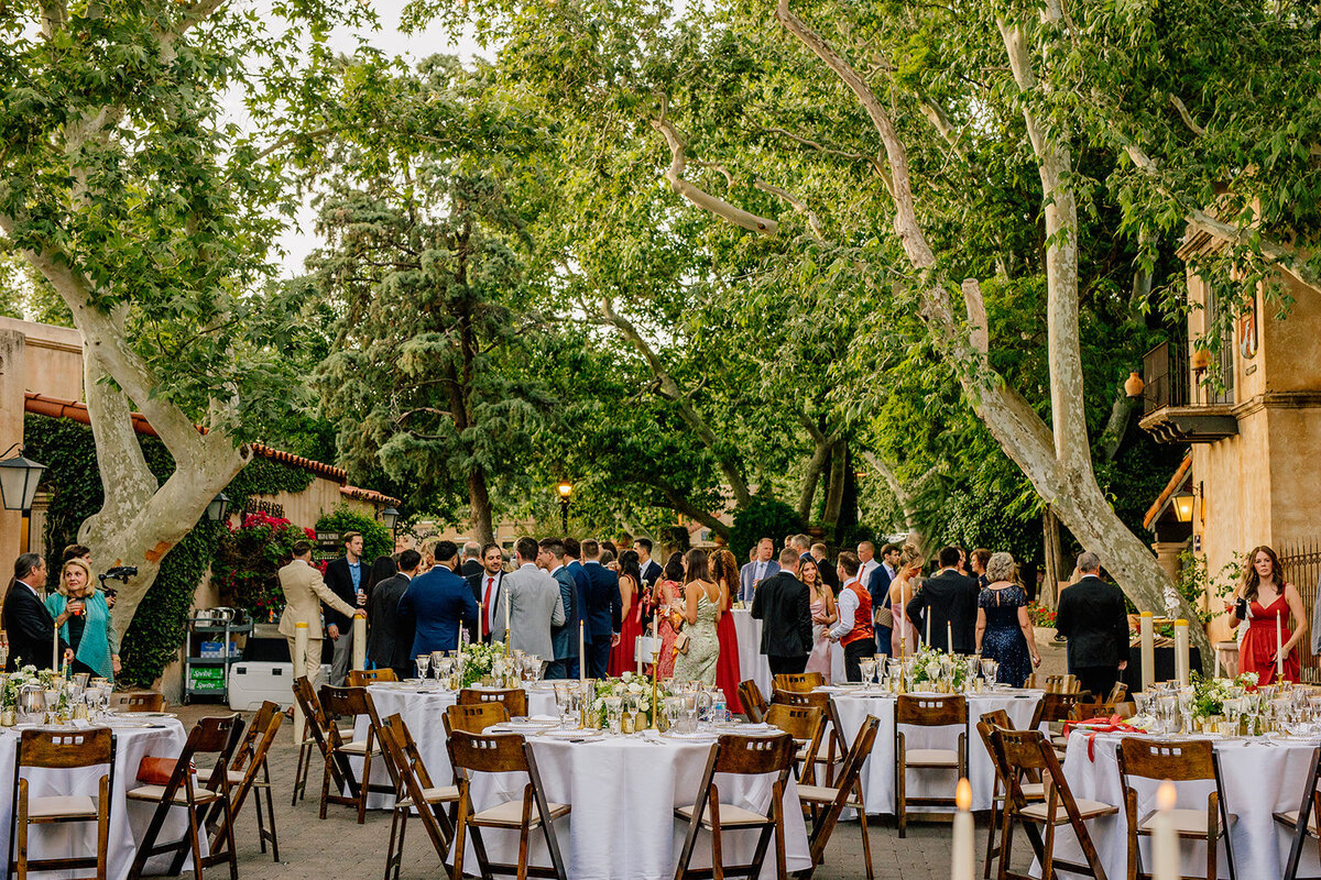 Tlaquepaque Southwestern Weddings Dinner Reception