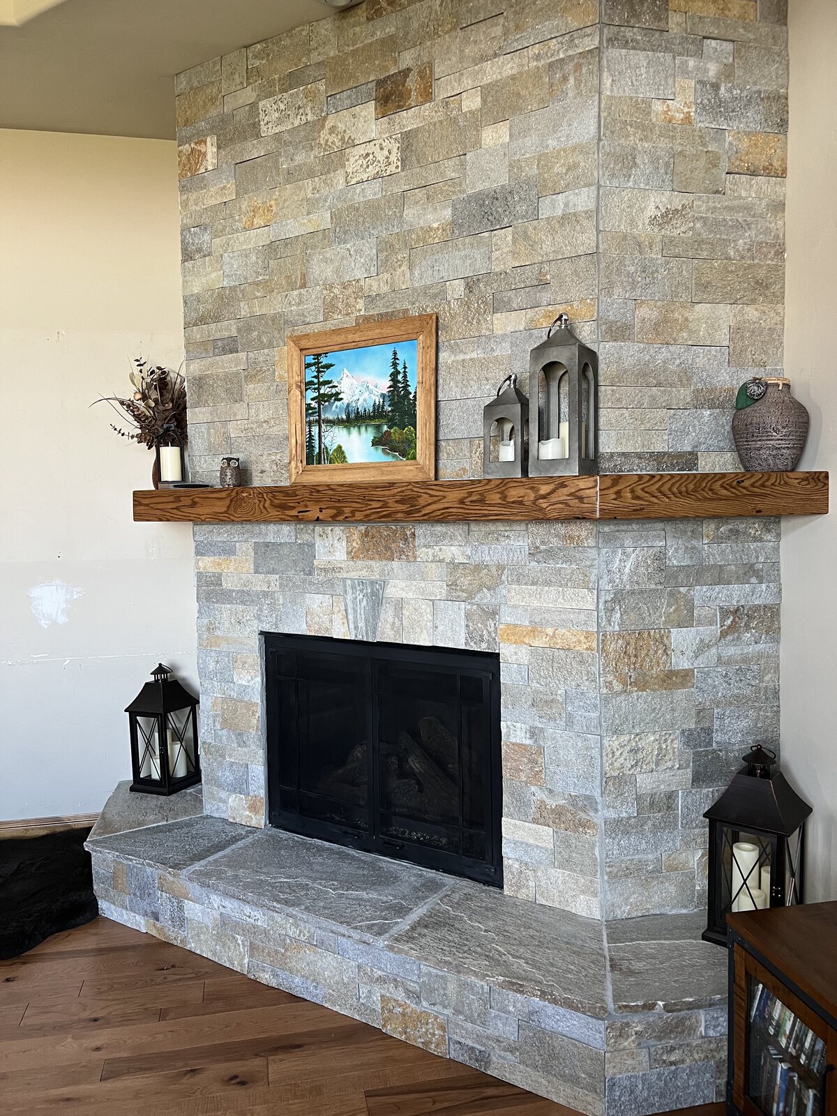 custom brick fireplace spanish springs nv