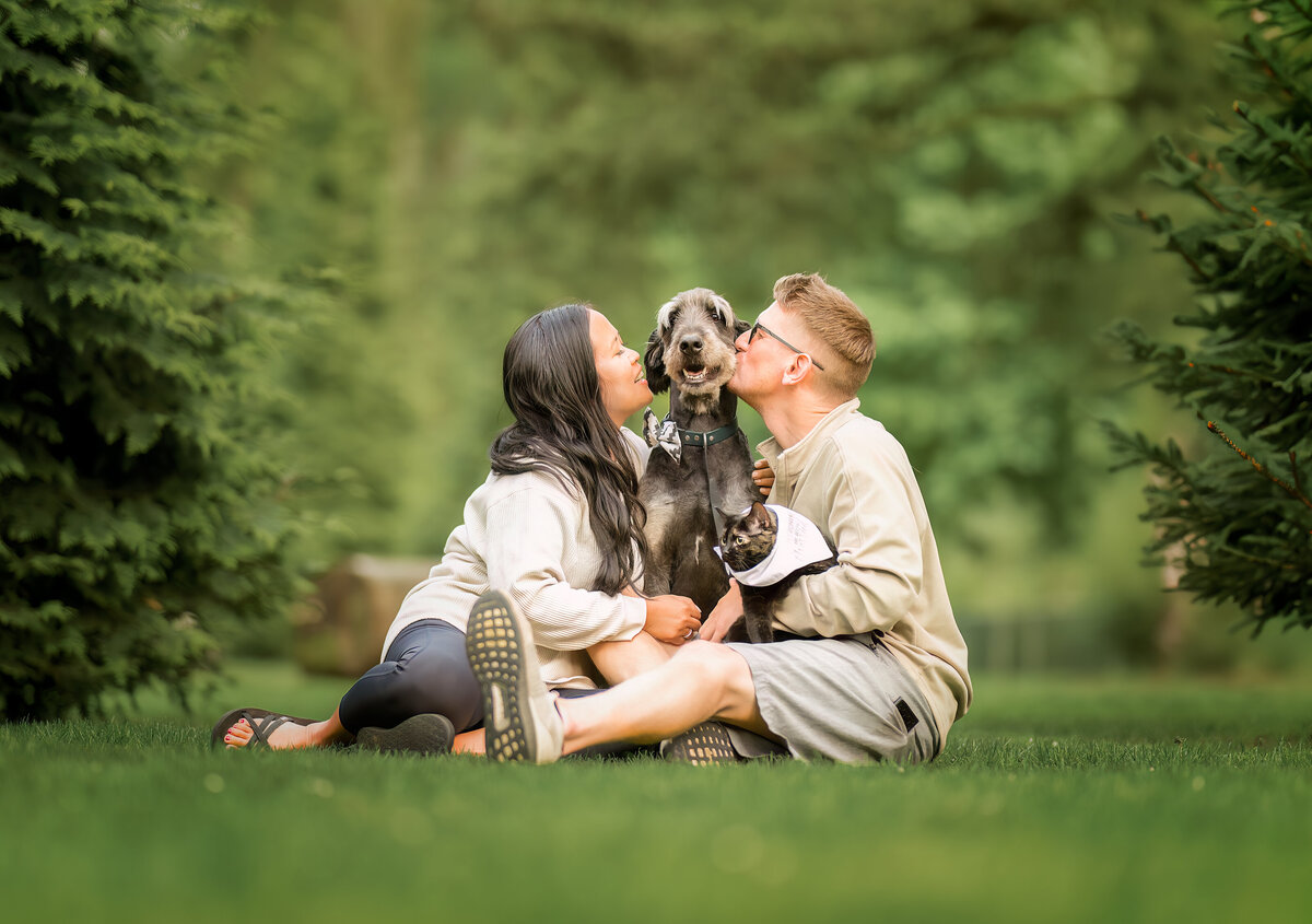 Our photo sessions are designed to celebrate the special bond between your family and your furry friends. With a relaxed and fun atmosphere, we ensure that everyone feels comfortable and at ease, resulting in beautiful, natural portraits that truly reflect your family's love and connection. Create lasting memories with your loved ones - book your session today!