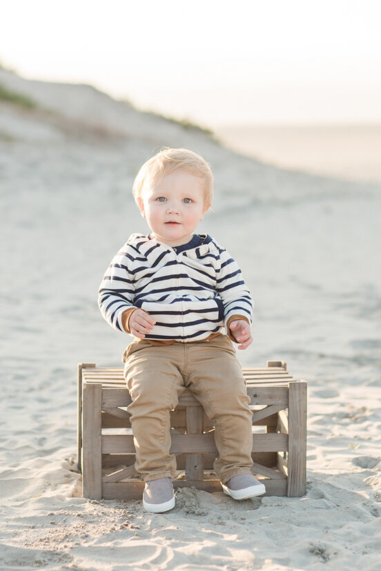 baby-boy-sitting-on-crate-Coronado-San-Diego
