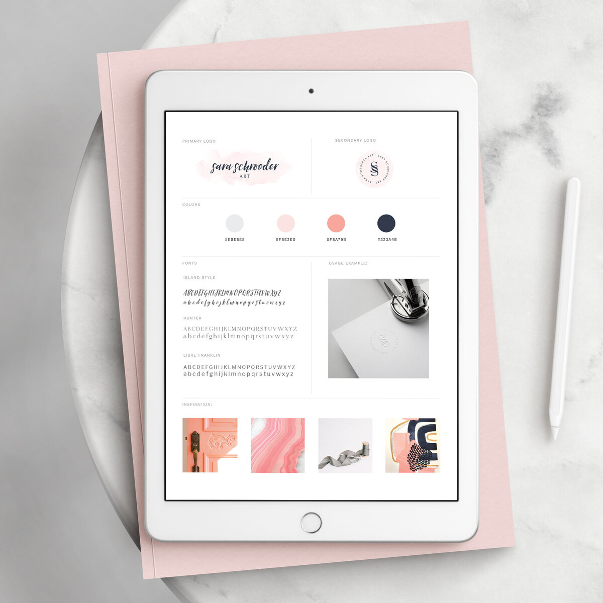Custom Web Design & Branding  | Heather Jones Creative | Sara Schroeder