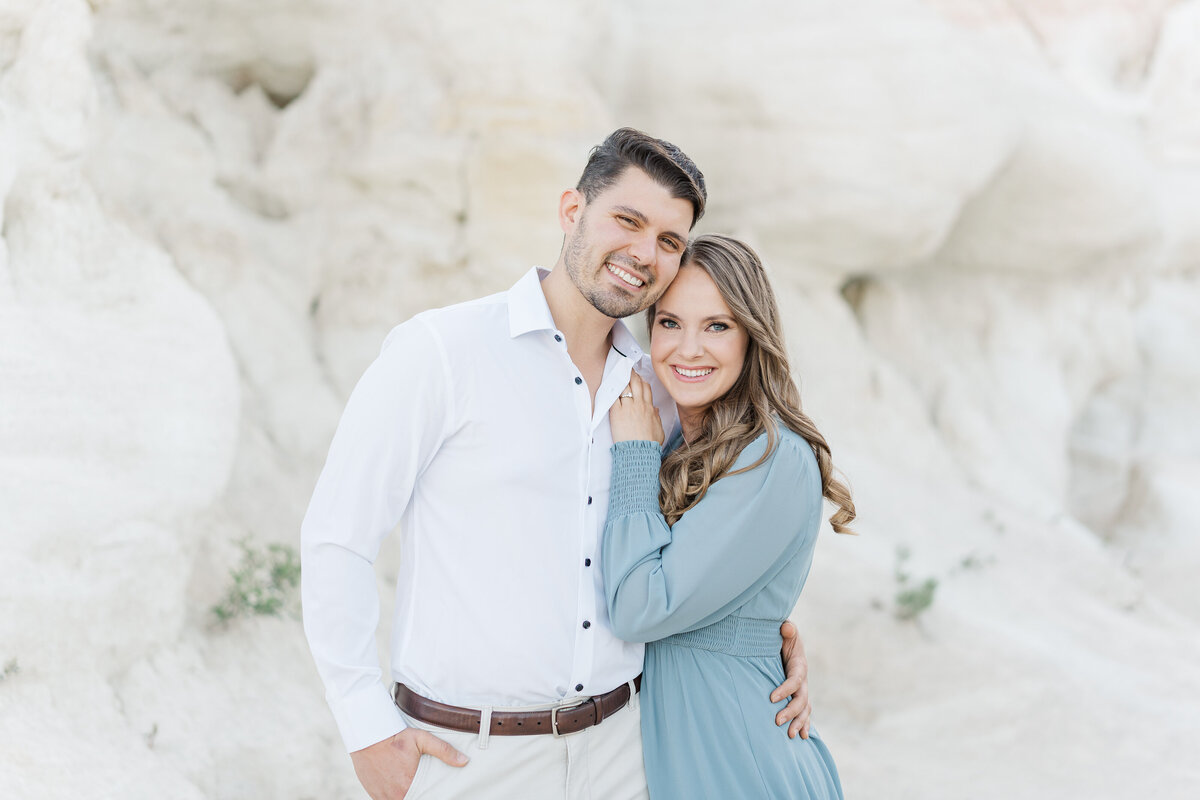 Paint Mines Interpretive Park El Paso Colorado Engagement Session Light and Airy Romantic Pictures Elena Spraguer Photography 0009