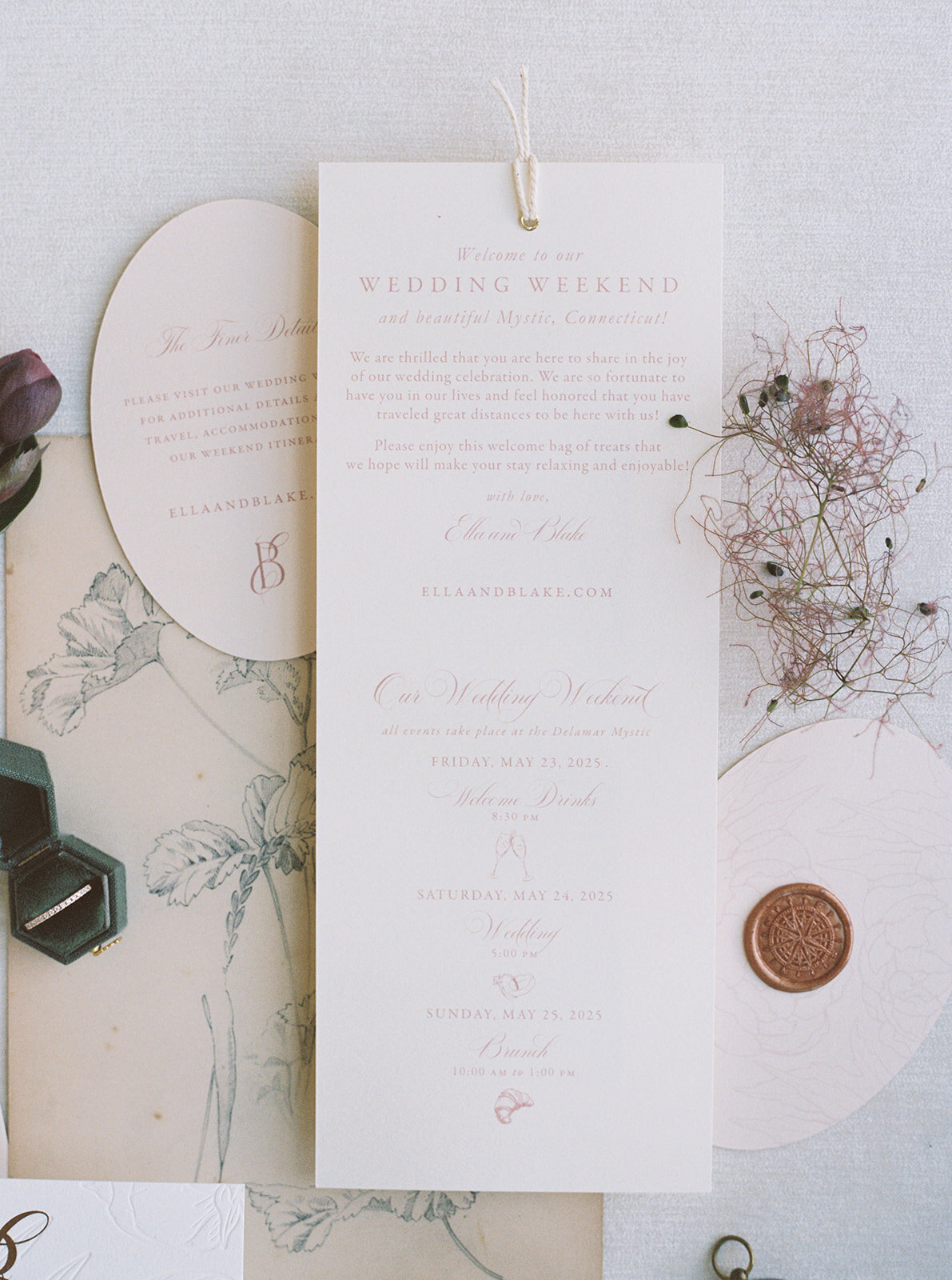 wedding-itinerary-card-custom-design