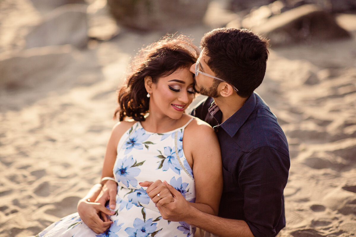 Sunset Beach Engagement