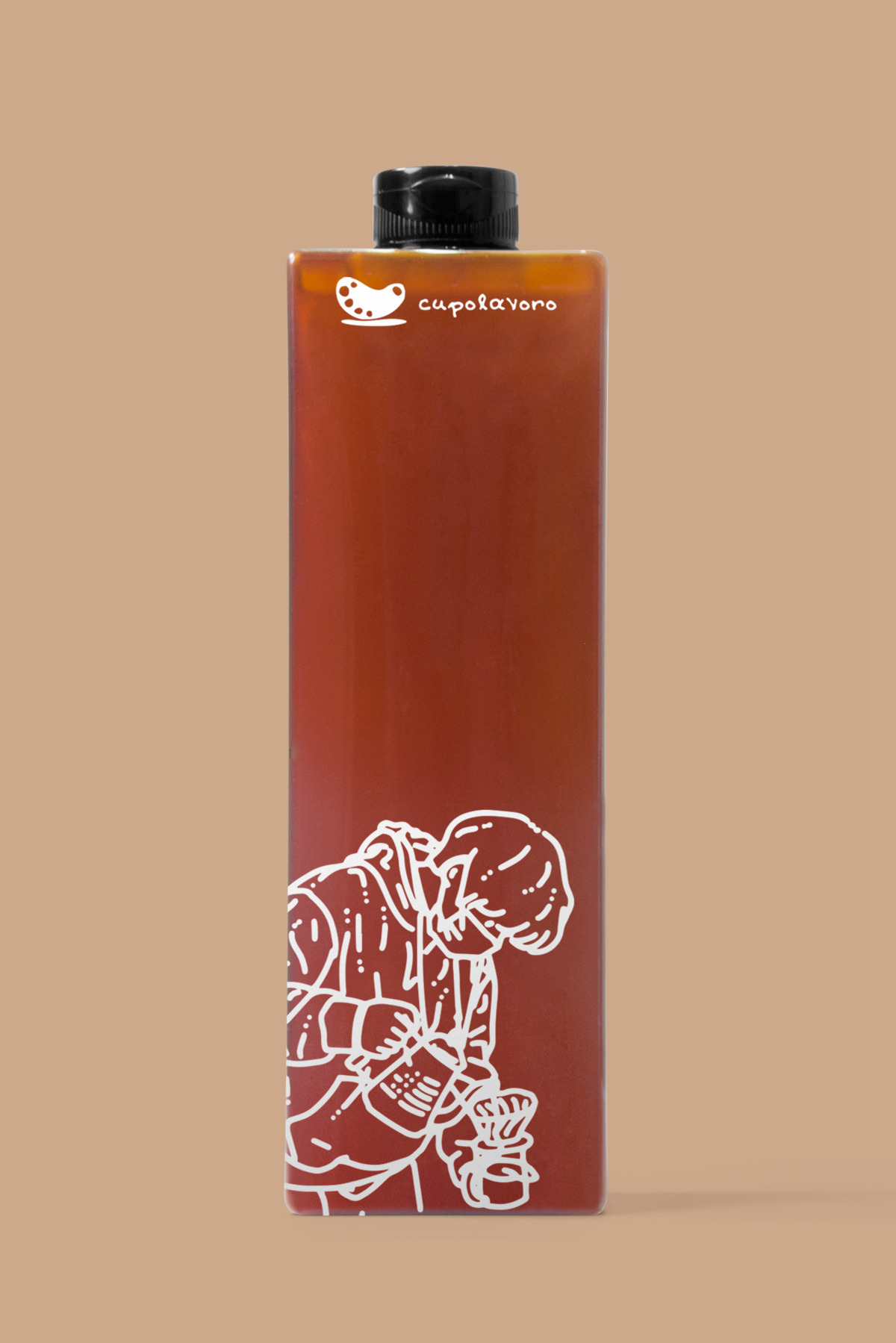 Rectangle Bottle Mockup