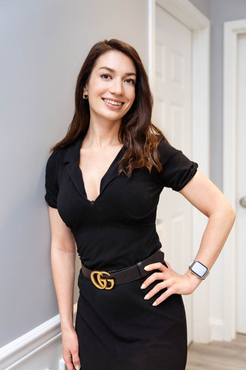 portrait for a local beauty injector shot by a baltimore brand photographer