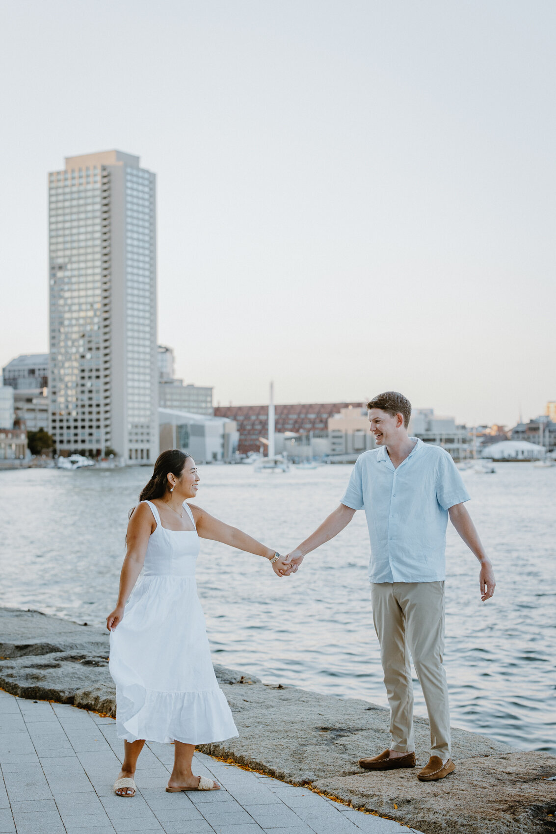 Boston Seaport Engagement Photos-New England Wedding Photographer-19781