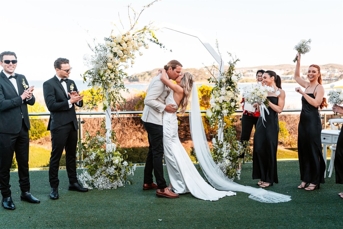 Michaela & Luke's beautiful wedding ceremony!