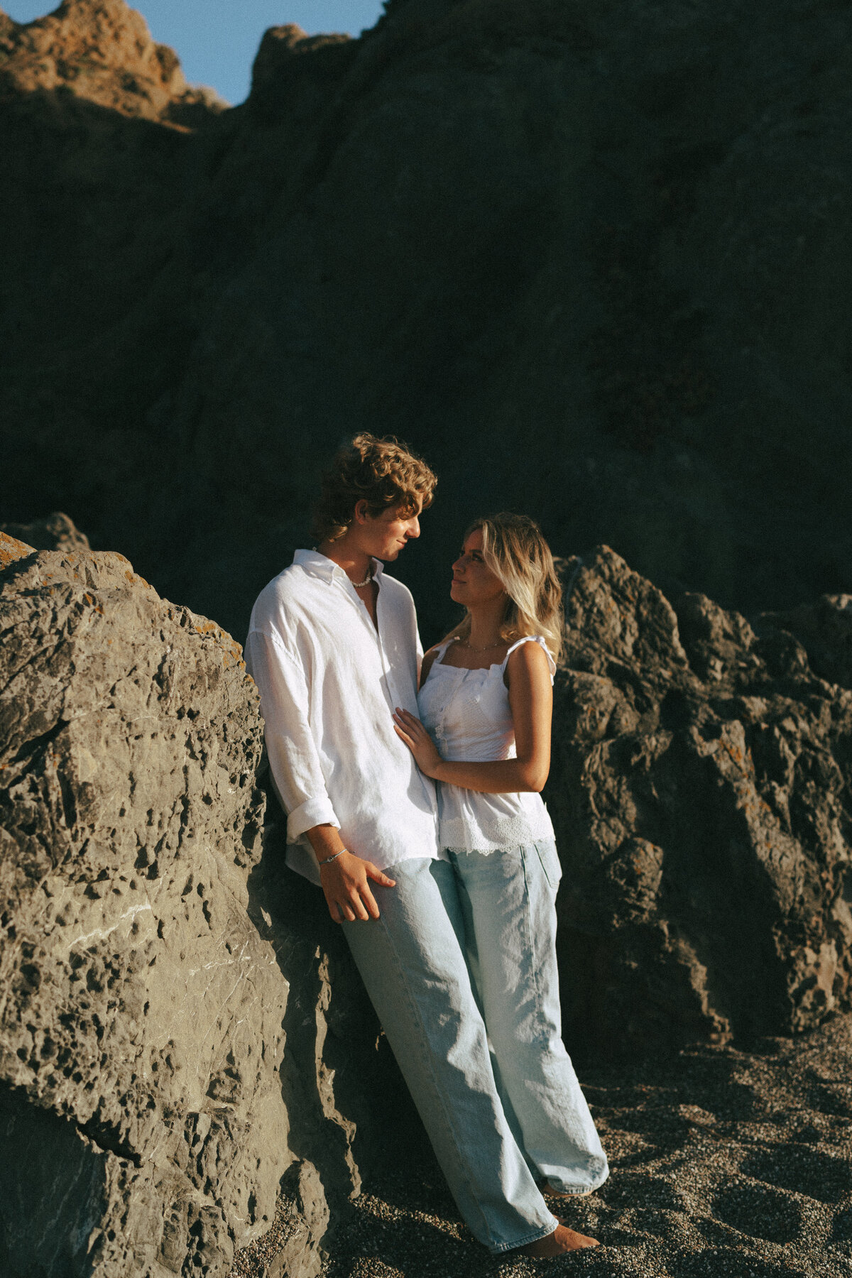 Whimsical Engagement Couples Photoshoot - Sonoma Coast, California