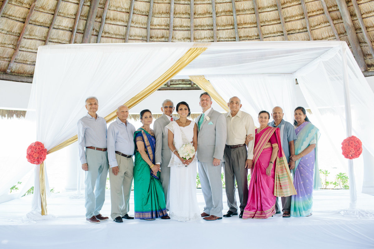 Family portraits are a traditional and important part of wedding photography.  Photo by Rebecca Cerasani
