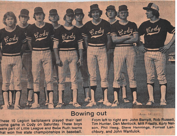 American Legion Baseball 1977