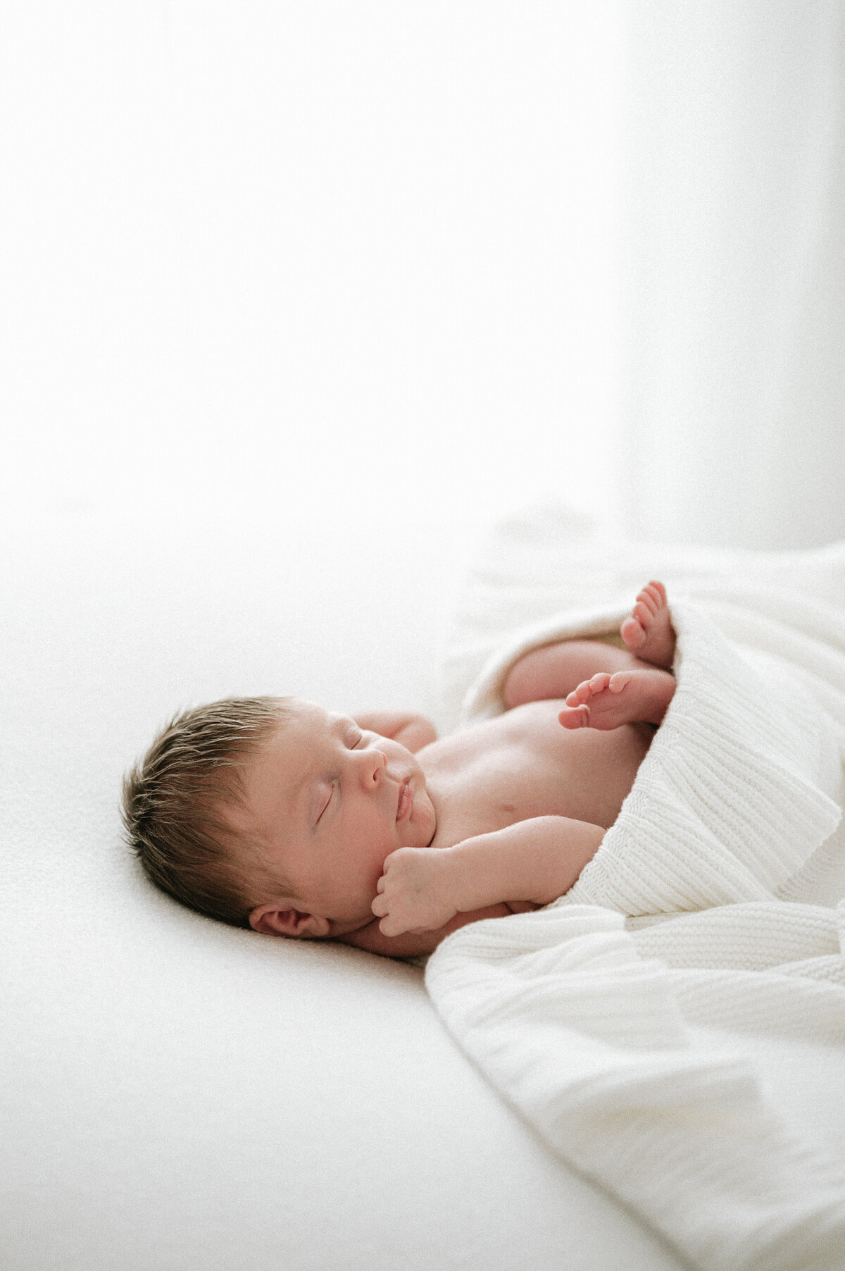 White newborn photography in Bristol and North Somerset