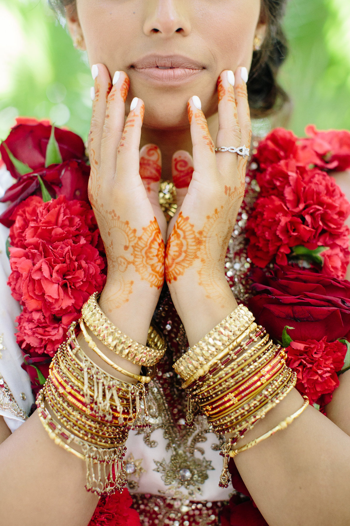Bridal Mendhi design photographed by Rebecca Cerasani