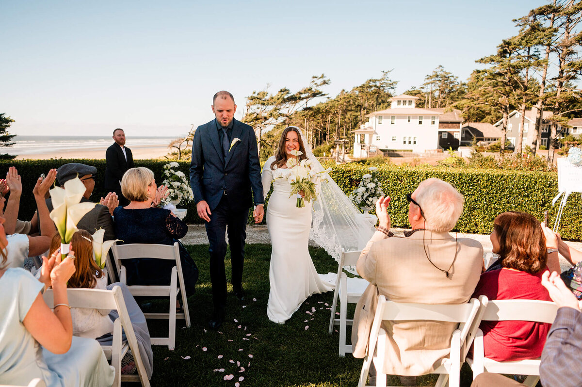 Seabrook, Washington State Wedding Ceremony