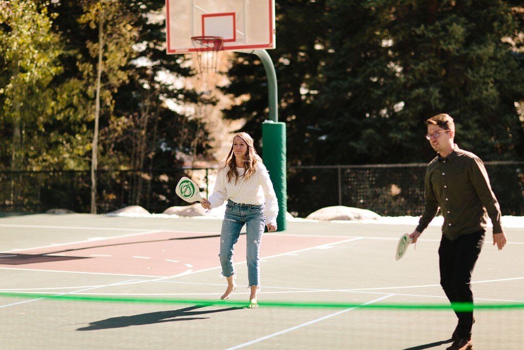 Allee & Cody pickleball