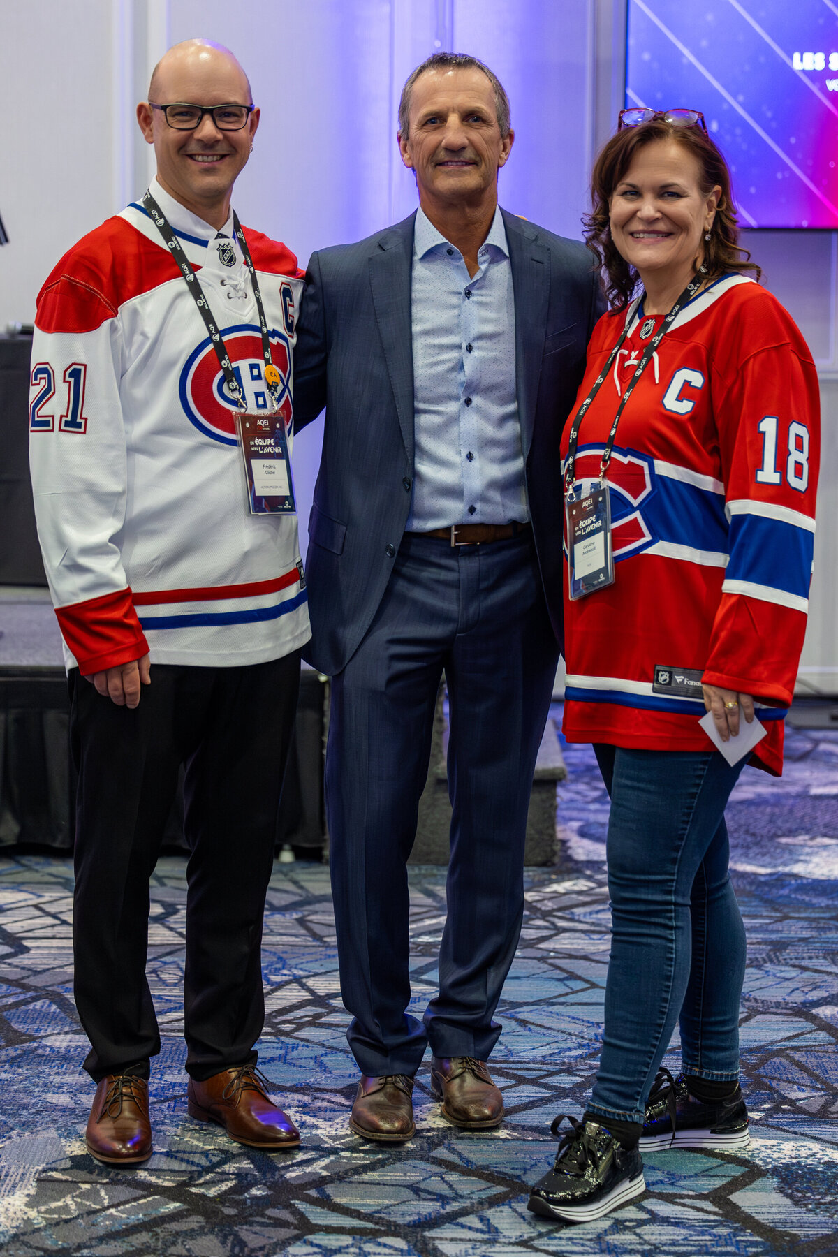 Guy Carbonneau au Congrès AQEI Montréal