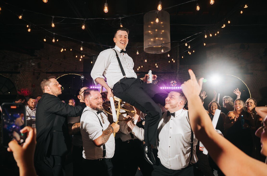 Wedding reception at Windows On The River, Ohio