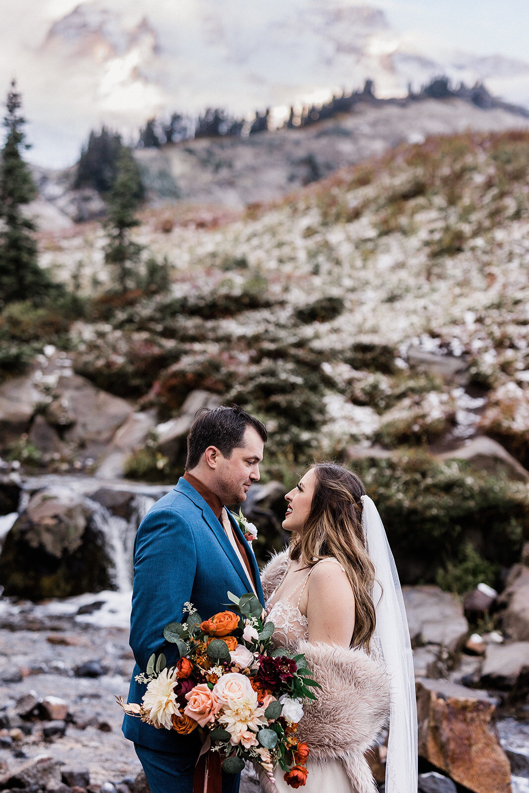 Rainy-Mount-Rainier-National-Park-Intimate-Wedding-99