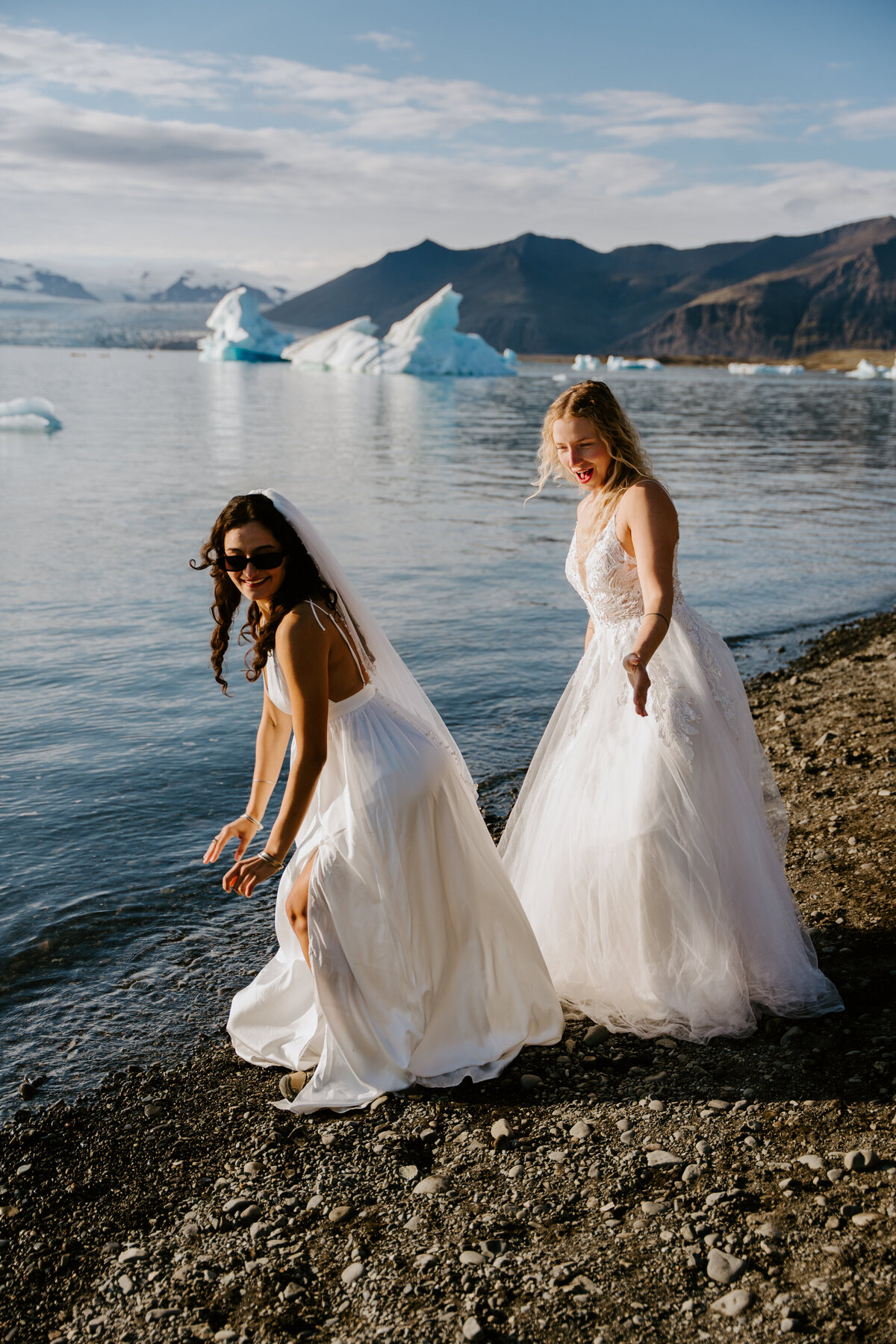 Diamond Beach Iceland Elopement