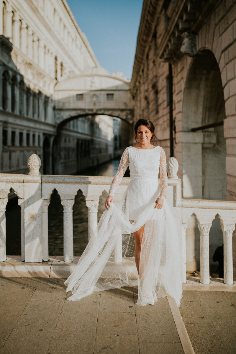 Venice Bridal Shoot Laura van Rooij Bruidscouture Fotografie Eindhoven Arianna De Lazzari 