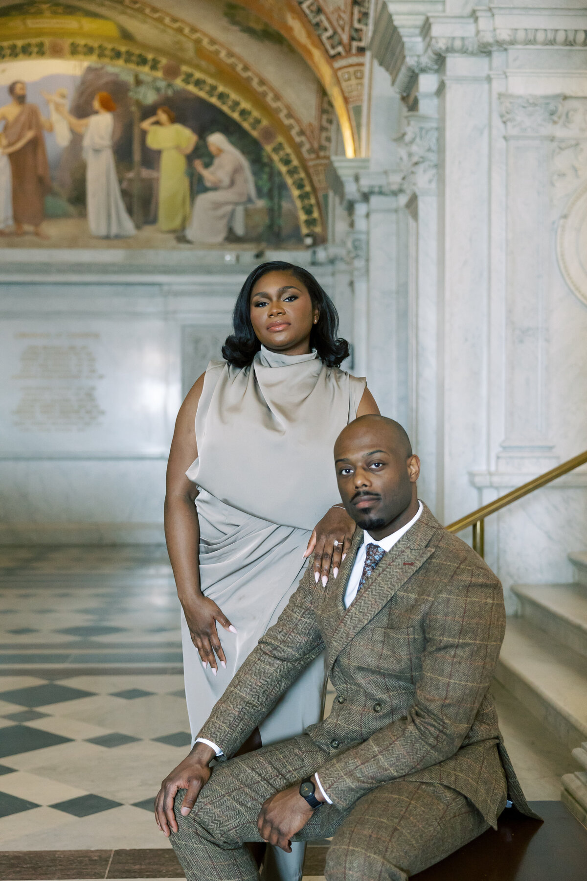KE Library of CongressCapitol Hill Engagement Session_Patty Betts Photo_DC Wedding Photographers_0001