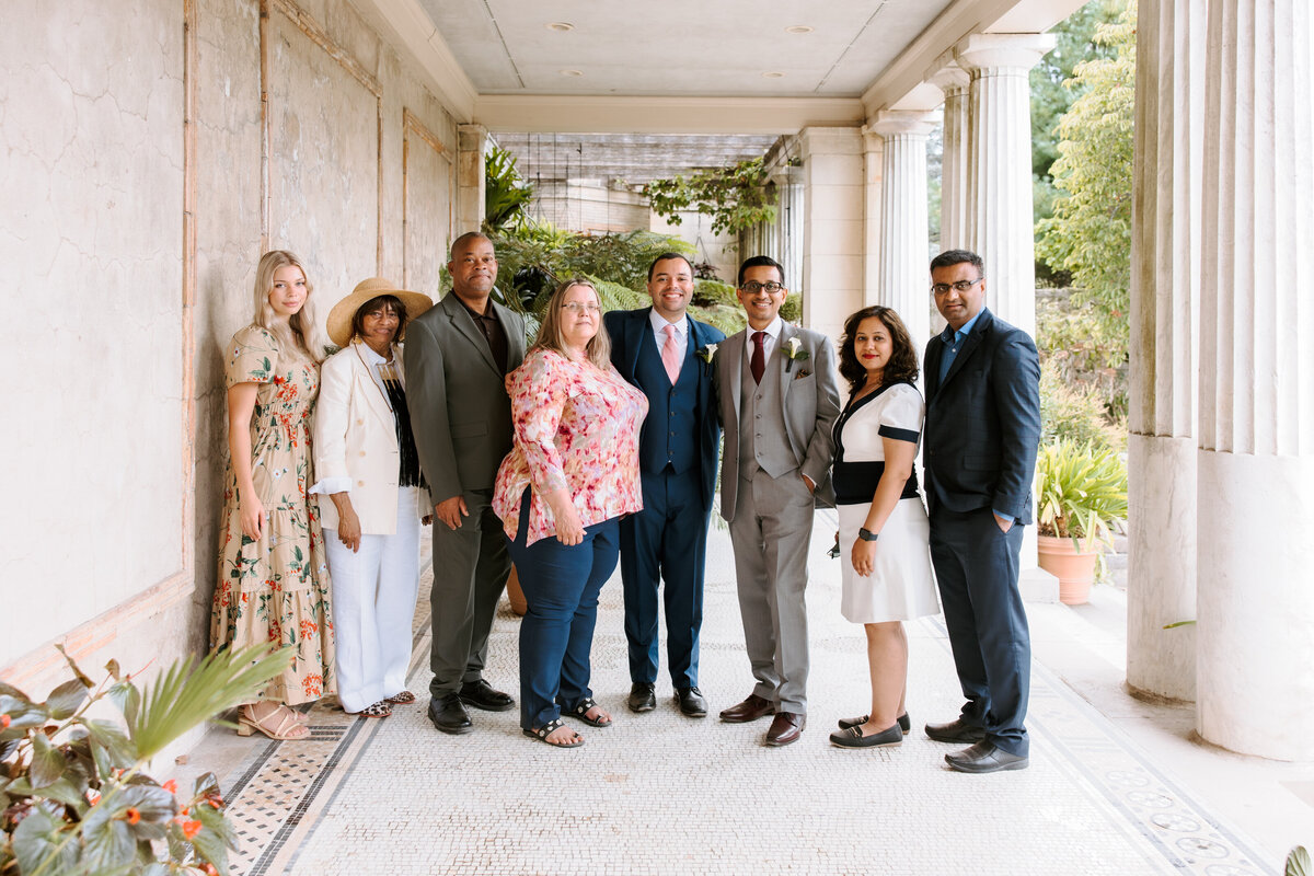 Mehul & Stefan - Rezdora NYC Untermyer Gardens - Intimate Wedding Previews 061