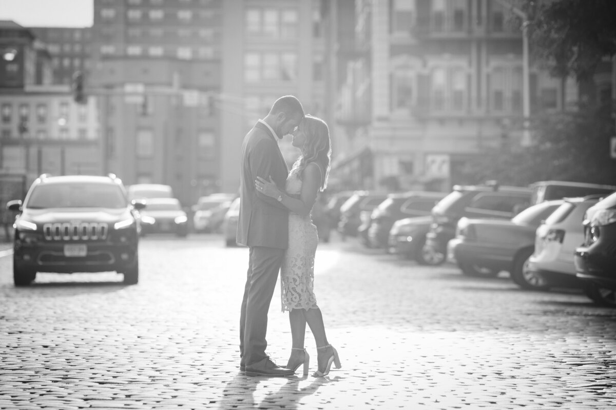 New Jersey Wedding Photographers	Hoboken, NJ	Hoboken City Streets Train Station Pier Hudson River	Engagement Session	Summer August	Elegant Luxury Artistic Modern Editorial Light and Airy Natural Chic Stylish Timeless Classy Classic Romantic Couture Fine Art Experienced Professional Love Couples Emotional Genuine Authentic Real Fashion Fairy Tale Dream Lovers Jersey Shore Intimate	Engagement Session Photos Portraits Image 24