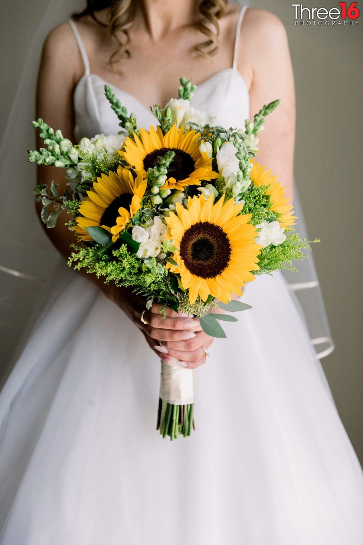 Beautiful Sunflower Bridal Bouquet