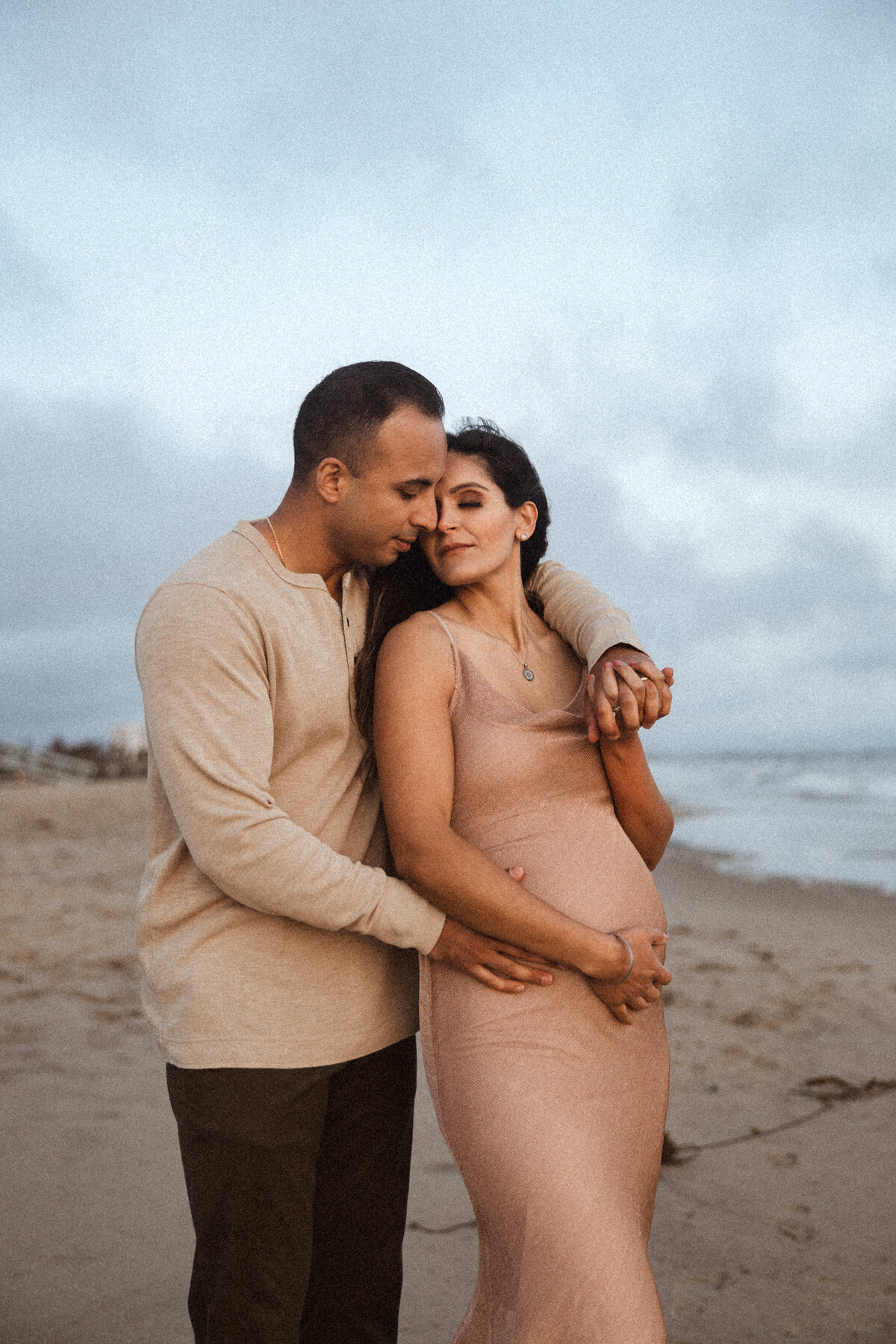 Santa Monica Beach Maternity Photography 94