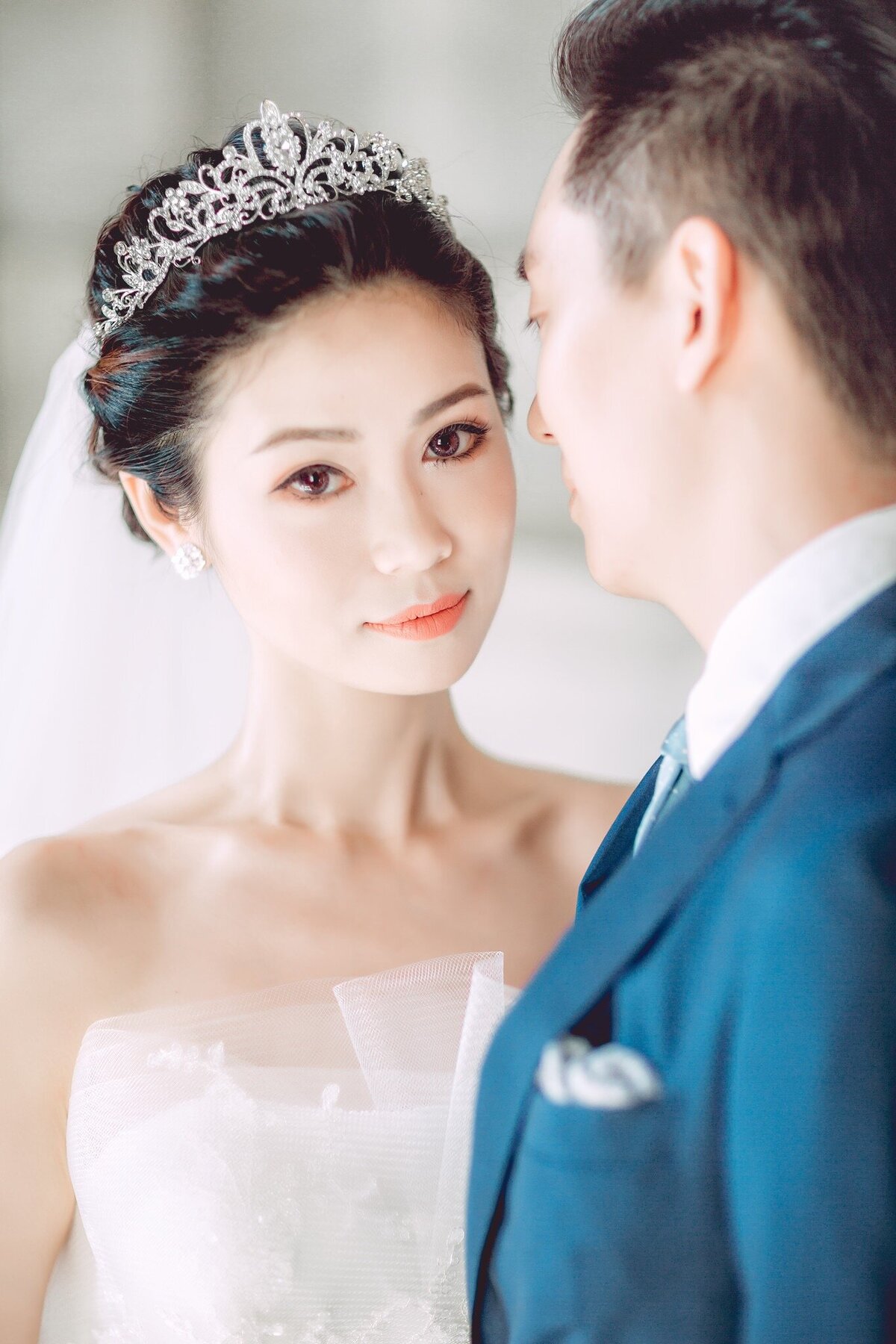 pree-wedding  portrait makeup and hair