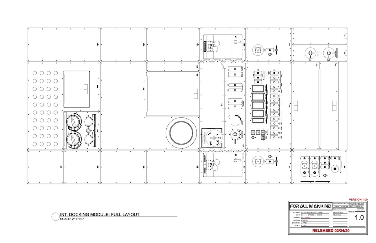 Docking Module Floor Panel Layout 030420 v1.01 lh 1
