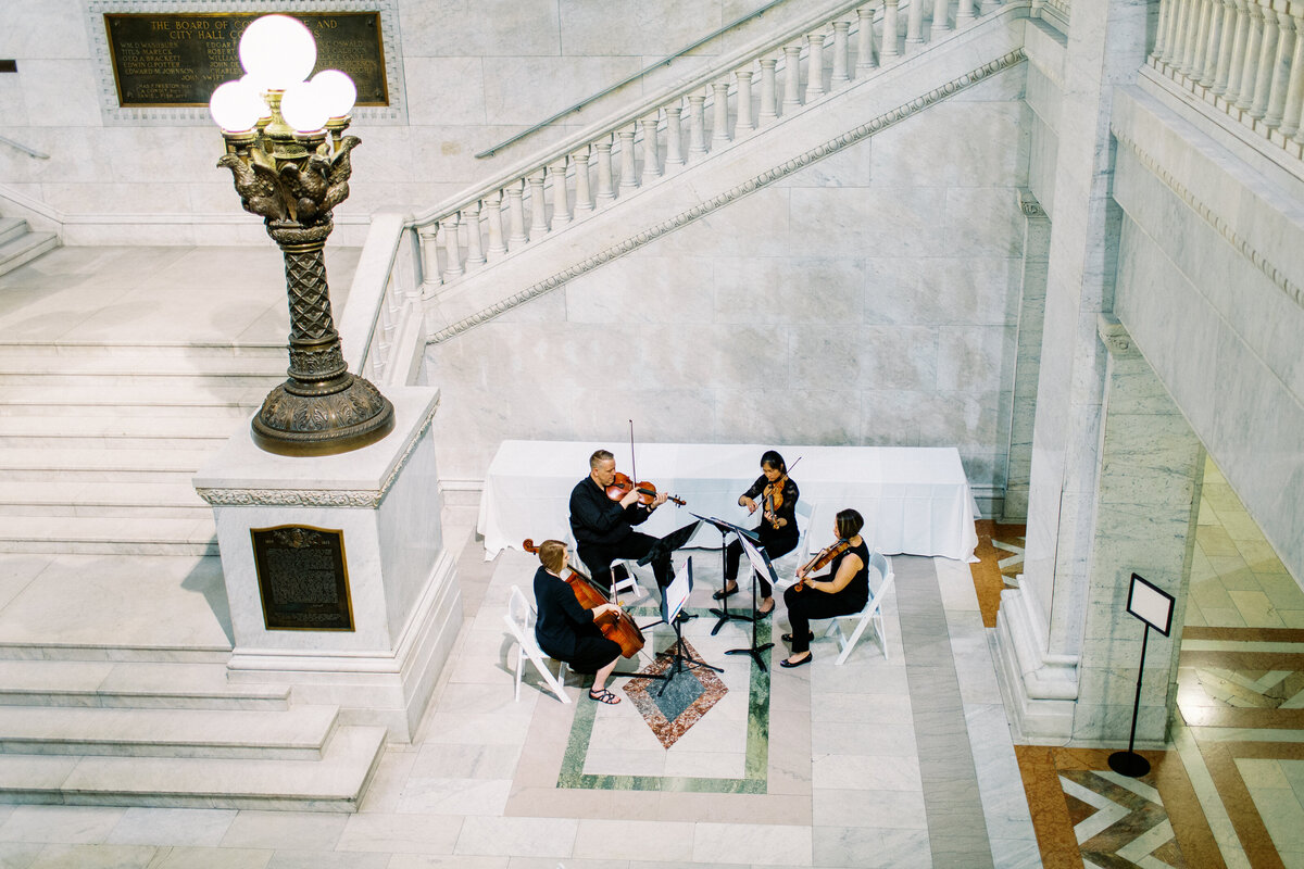 Minneapolis city hall wedding