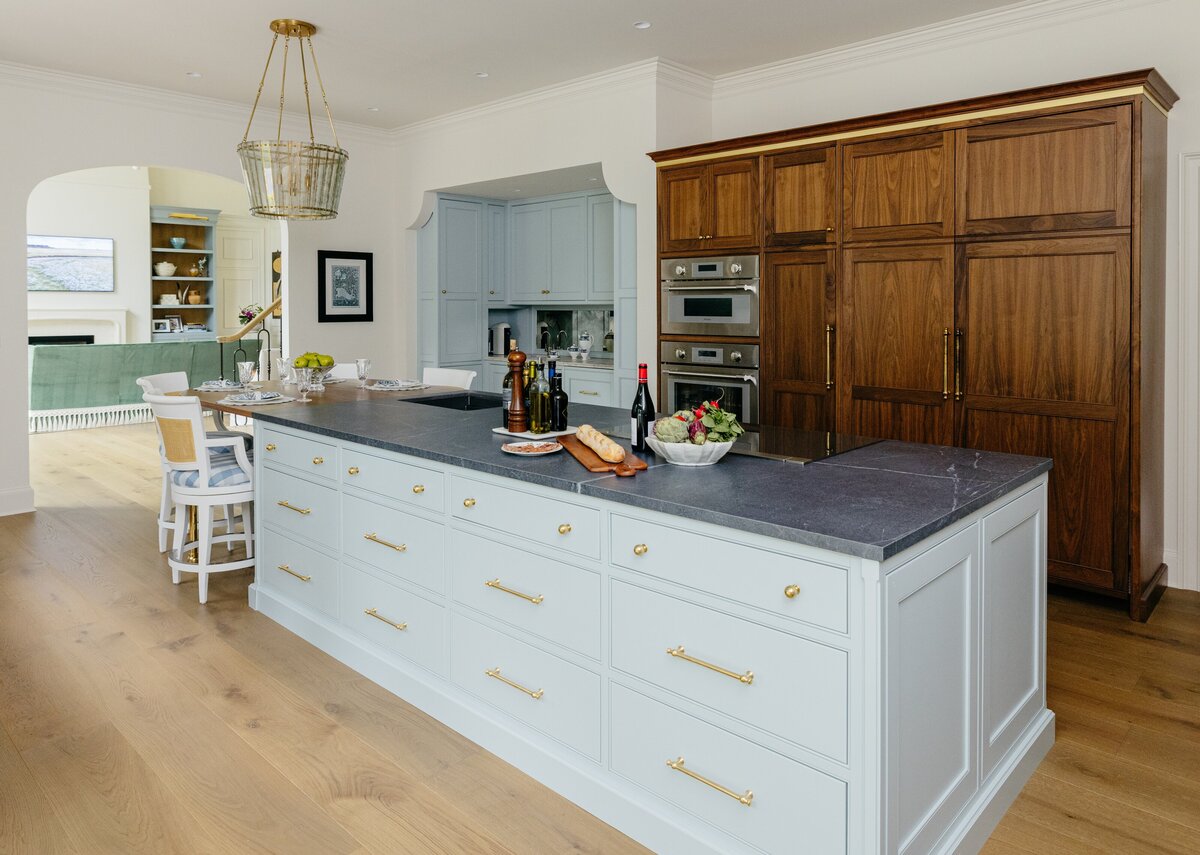 On Delancey Place Blue Walnut Kitchen3