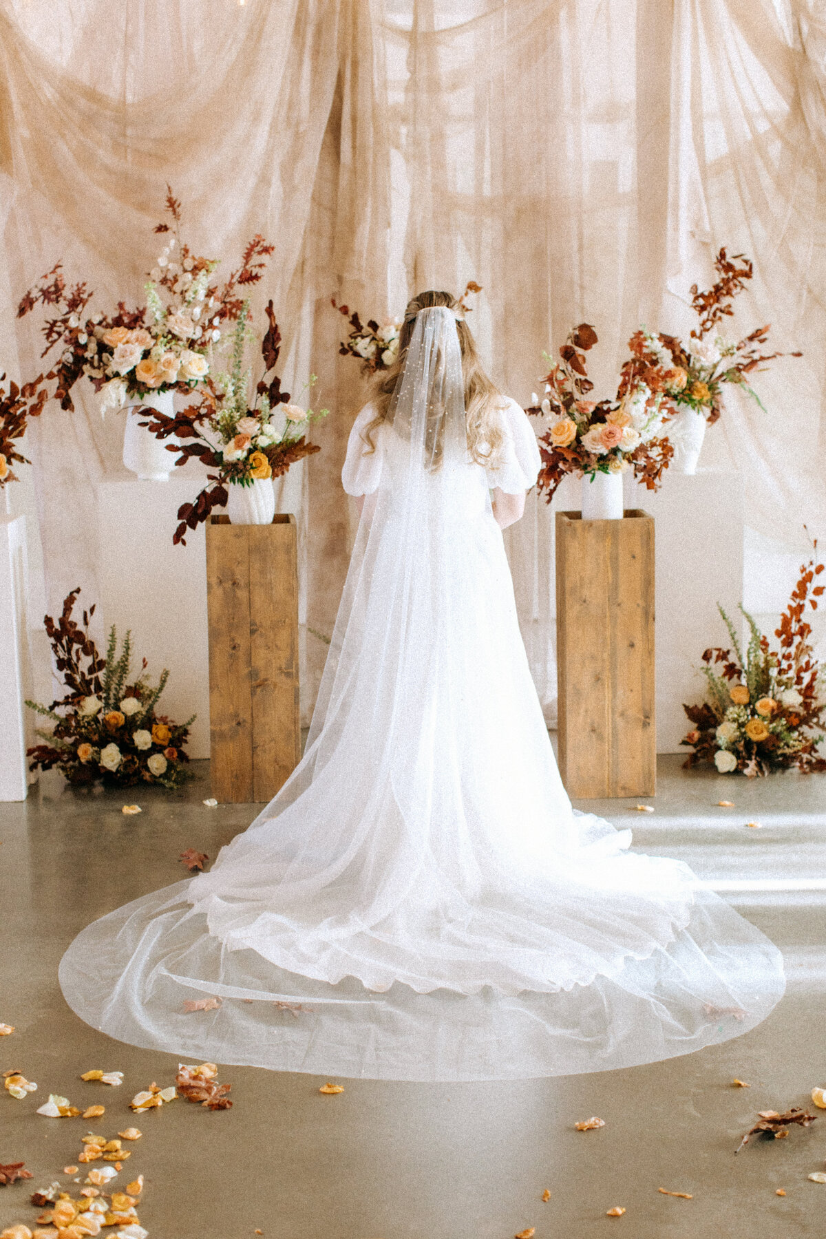bride-gown-elegant-rust-terracotta-wedding-style