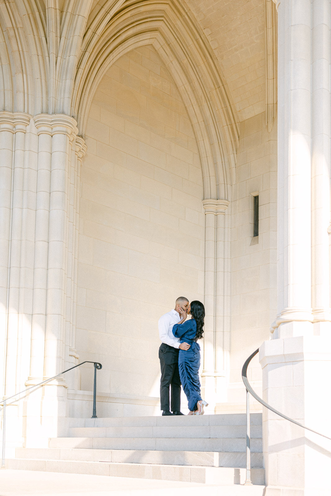 Engagement Session at the National Cathedral by Get Ready Photo-9