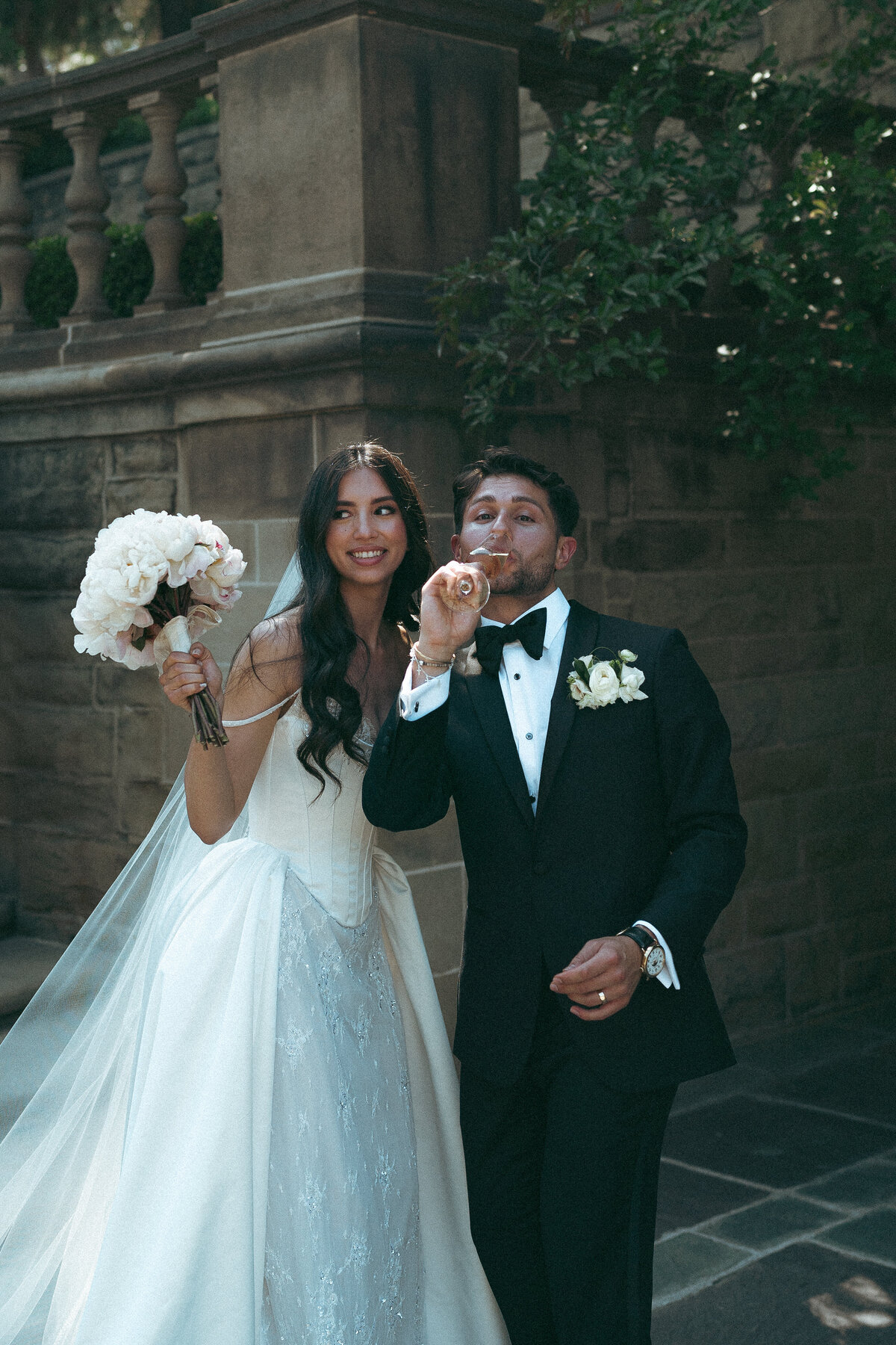 Luxury Beverly Hills California Wedding at Greystone Mansion and Gardens