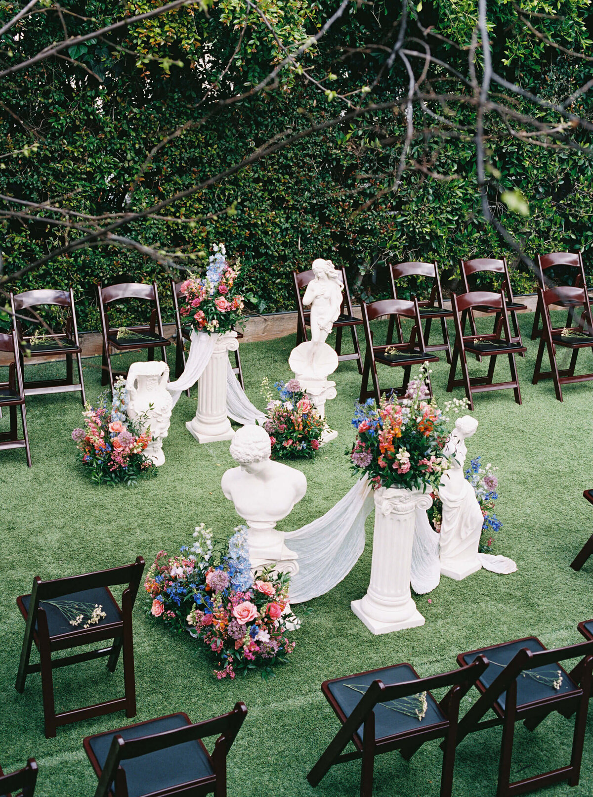 Hollywood Wedding - Lombardi House - Blair and Steven - Los Angeles Wedding Florist - California Wedding Florist (405)