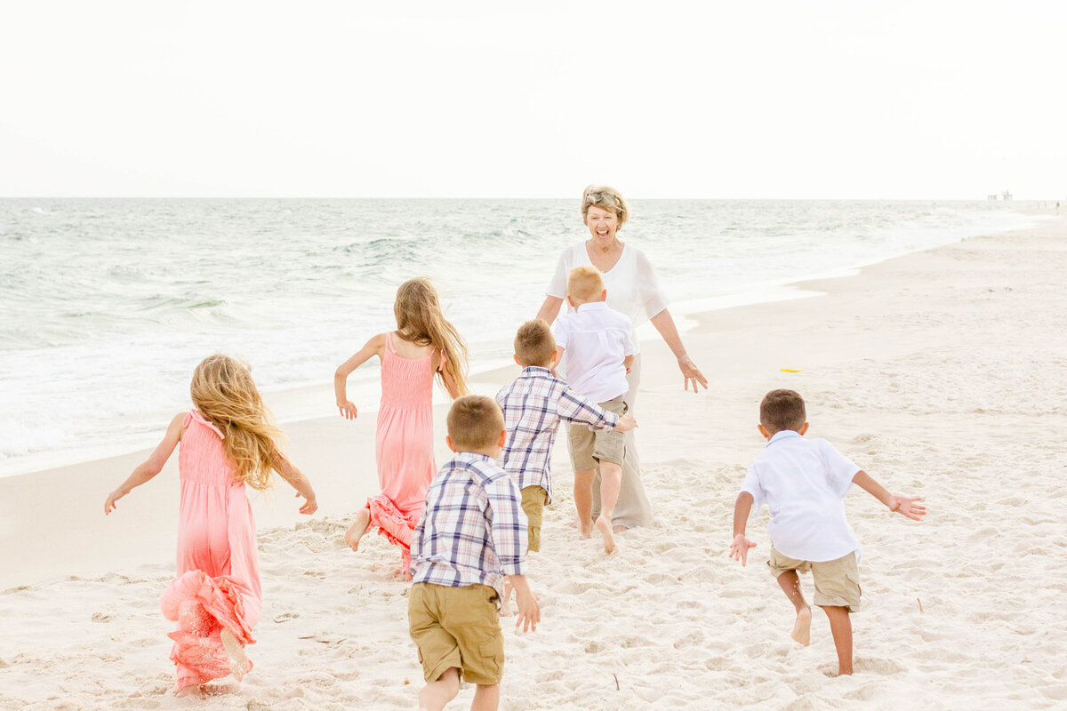 Pensacola FL Full Extended Family Beach Session Jenny Macy Photography0066