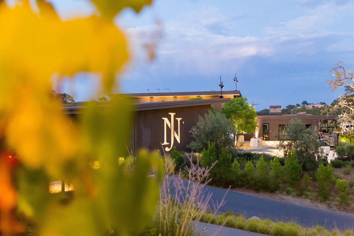 montage healdsburg wedding monogram gobo