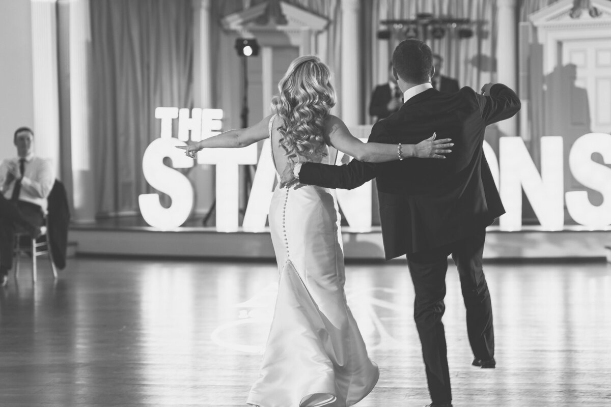 A TIMELESS ROMANTIC CLASSIC DUSTY BLUE BLACK TIE LOVETT HALL LUXURY WEDDING AT GREENFIELD VILLAGE IN DEARBORN MICHIGAN BY KARI DAWSON94